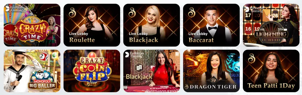 Jeux de casino en direct FORTUNE CLOCK CASINO