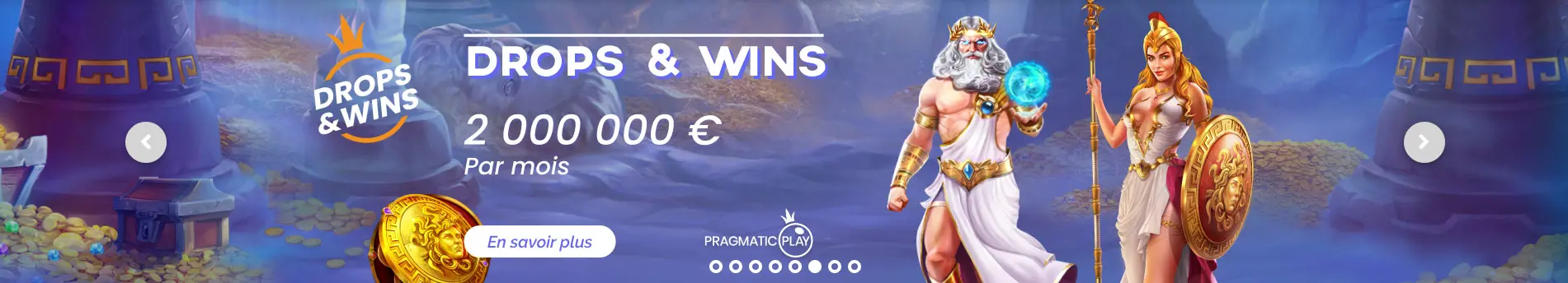 Drop and Wins Fortune Clock Casino